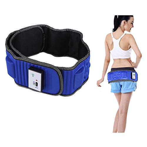 Qkiss Cinturón Eléctrico Abdominal Trainer, Cinturón Adelgazante con Masajeador Vibratorio Eléctrico con 5 Motores, Faja Reductora de Grasa para la PéRdida de Peso Qkiss Cinturón Eléctrico Abdominal Trainer, Cinturón Adelgazante con Masajeador Vibratorio Eléctrico con 5 Motores, Faja Reductora de Grasa para la PéRdida de Peso