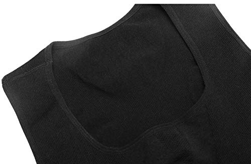 Q&M Hombres Cintura Entrenador Chaleco Adelgazante Corsé Escultor De Cuerpo Sauna Sudor Trajes Pérdida De Peso Rutina De Ejercicio Aptitud Camisa,L Q&M Hombres Cintura Entrenador Chaleco Adelgazante Corsé Escultor De Cuerpo Sauna Sudor Trajes Pérdida De Peso Rutina De Ejercicio Aptitud Camisa,L