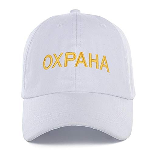 QOHNK Unisex 1 Unids Cap Gorra De Béisbol Bordada con Letra Rusa Sombrero De Algodón para Hombres Mujeres Hip Hop Papá Sombrero QOHNK Unisex 1 Unids Cap Gorra De Béisbol Bordada con Letra Rusa Sombrero De Algodón para Hombres Mujeres Hip Hop Papá Sombrero