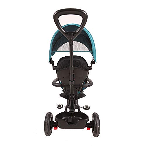 QPLAY Triciclo Evolutivo para Bebés Rito Air - Plegable - con Pedales - Verde - De 10 a 36 Meses - Peso máximo soportable 25kg QPLAY Triciclo Evolutivo para Bebés Rito Air - Plegable - con Pedales - Verde - De 10 a 36 Meses - Peso máximo soportable 25kg