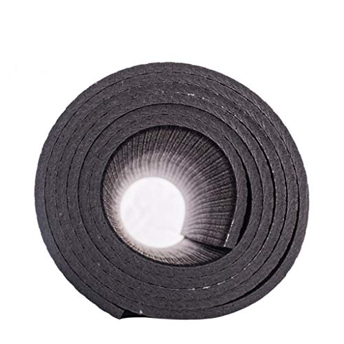 QQCR-A PVC Estera de Yoga Estera de Yoga de Alta Densidad para Ejercicios Gimnasia Extra Gruesa Estiramiento de Gimnasio de 6 mm y Pilates, 183x61 cm (Color : Black) QQCR-A PVC Estera de Yoga Estera de Yoga de Alta Densidad para Ejercicios Gimnasia Extra Gruesa Estiramiento de Gimnasio de 6 mm y Pilates, 183x61 cm (Color : Black)