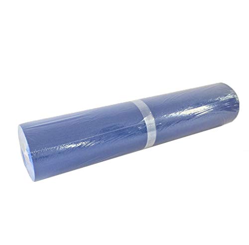 QQCR-A PVC Estera de Yoga Estera de Yoga de Alta Densidad para Ejercicios Gimnasia Extra Gruesa Estiramiento de Gimnasio de 6 mm y Pilates, 183x61 cm (Color : Blue)
