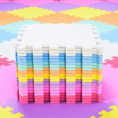 qqpp Alfombra Puzzle para Niños Bebe Infantil - Suelo de Goma EVA Suave. 20 Piezas (30*30*1.0cm), Blanco, Naranja, Rosa, Amarillo, Azul, Verde, Rojo, Morado. QQC-ABCEGHIKb20N qqpp Alfombra Puzzle para Niños Bebe Infantil - Suelo de Goma EVA Suave. 20 Piezas (30*30*1.0cm), Blanco, Naranja, Rosa, Amarillo, Azul, Verde, Rojo, Morado. QQC-ABCEGHIKb20N