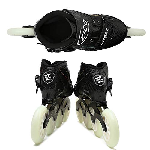 QSs-Ⓡ Rodillos Profesionales para Adultos, 4 * 90-110MM Ruedas Patines Profesionales DE Carbono para Mujeres Negro Patines DE Velocidad EN LÍNEA Azul Rojo QSs-Ⓡ Rodillos Profesionales para Adultos, 4 * 90-110MM Ruedas Patines Profesionales DE Carbono para Mujeres Negro Patines DE Velocidad EN LÍNEA Azul Rojo