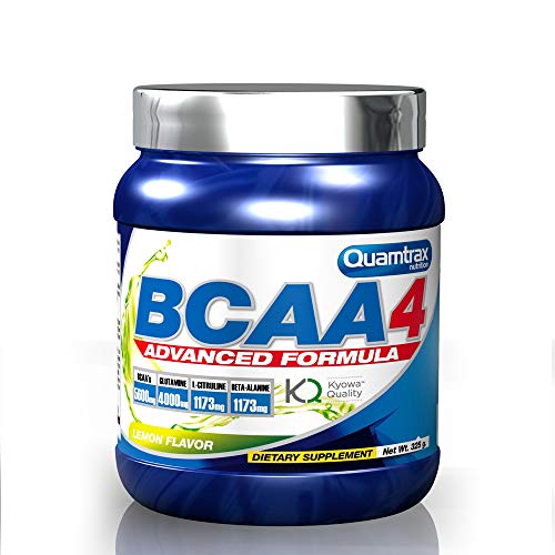 Quamtrax BCAA 4 en polvo Sabor Limón - 325 gr