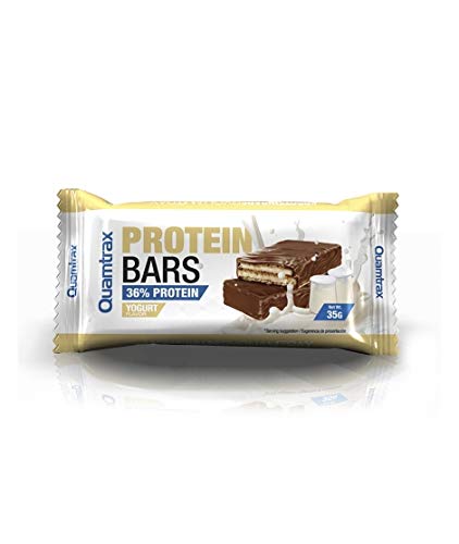 Quamtrax Caja Protein Bars sabor Yogurt - 32 unidades