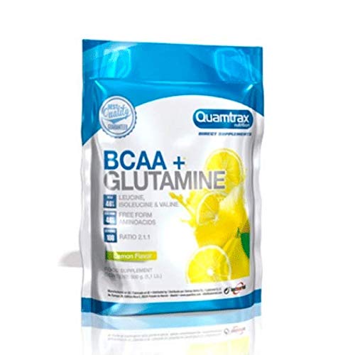 Quamtrax Direct BCAA + Glutamine - 500 gr Naranja