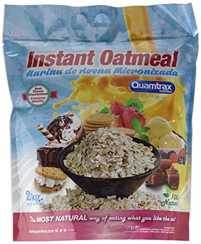 Quamtrax Gourmet Avena Instantánea en polvo, Sabor Galleta Tradicional - 2000 gr