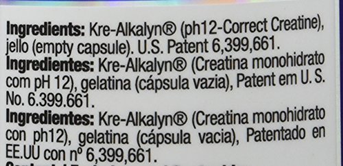 Quamtrax Kre Alkalyn 3000 - 240 cápsulas