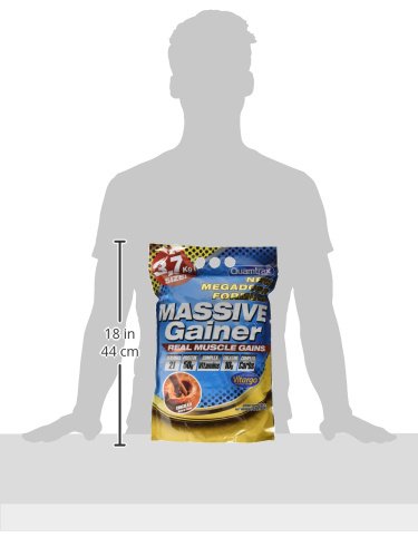 Quamtrax Massive Gainer Sabor Chocolate - 3,7 Kg Quamtrax Massive Gainer Sabor Chocolate - 3,7 Kg