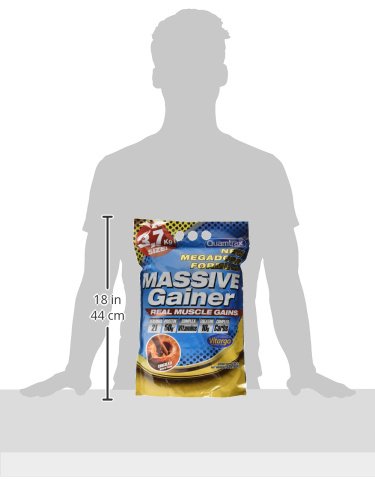 Quamtrax Massive Gainer Sabor Chocolate - 3,7 Kg