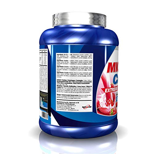 Quamtrax Micellar Casein Sabor Fresa - 2267 gr