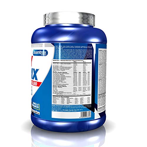 Quamtrax Micellar Casein Sabor Vainilla con Canela - 2267 gr