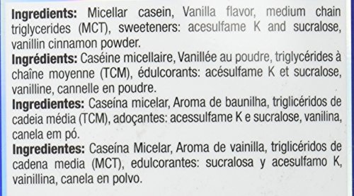 Quamtrax Micellar Casein Sabor Vainilla con Canela - 2267 gr