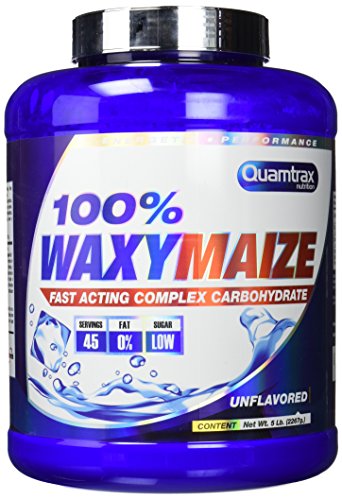 Quamtrax Nutrition 100% Waxy Maize 5LB Suplementos de Carbohidratos, 2267 gr