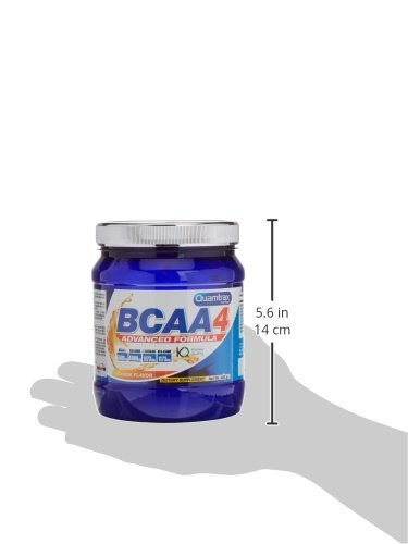 Quamtrax Nutrition Bcaa 4, Sabor Naranja - 325 gr Quamtrax Nutrition Bcaa 4, Sabor Naranja - 325 gr
