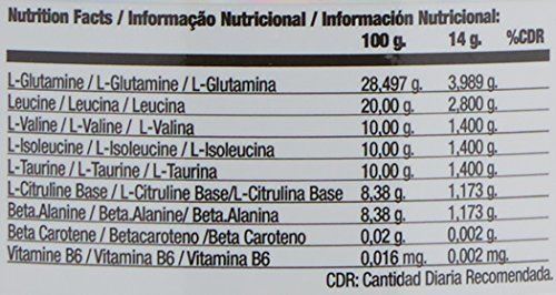 Quamtrax Nutrition Bcaa 4, Sabor Naranja - 325 gr Quamtrax Nutrition Bcaa 4, Sabor Naranja - 325 gr