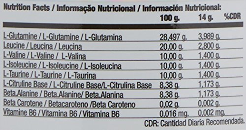 Quamtrax Nutrition Bcaa 4, Sabor Naranja - 325 gr