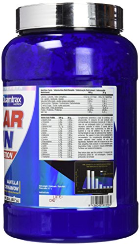 Quamtrax Nutrition Micellar Casein, Sabor Vainilla con Canela - 907 gr