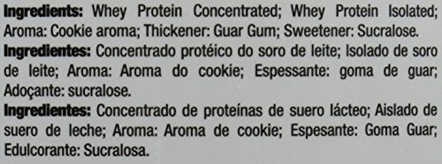 Quamtrax Proteina Iso Whey Sabor Cookies & Cream- 2267 gr