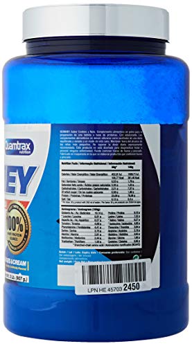 Quamtrax Proteína Iso Whey Sabor Cookies & Cream - 907 gr Quamtrax Proteína Iso Whey Sabor Cookies & Cream - 907 gr