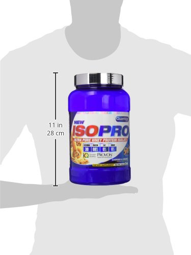 Quamtrax Proteina ISOPRO CFM Sabor Cookies & Cream - 907 gr Quamtrax Proteina ISOPRO CFM Sabor Cookies & Cream - 907 gr