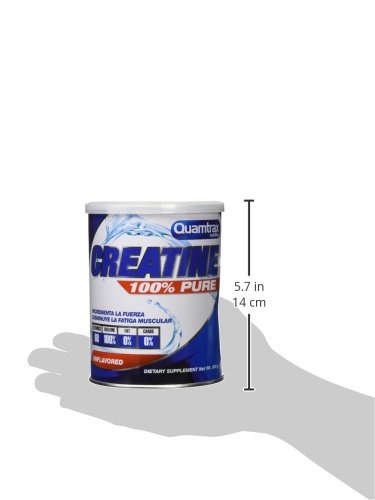 Quamtrax Pure Creatine Lata Sabor Neutro - 300 gr