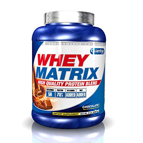 Quamtrax Whey Matrix Sabor Chocolate - 2267 gr