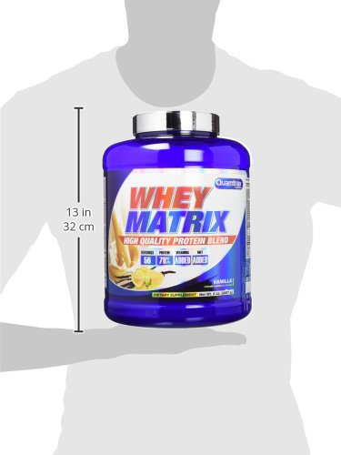 Quamtrax Whey Matrix Sabor Vainilla con Canela - 2267 gr