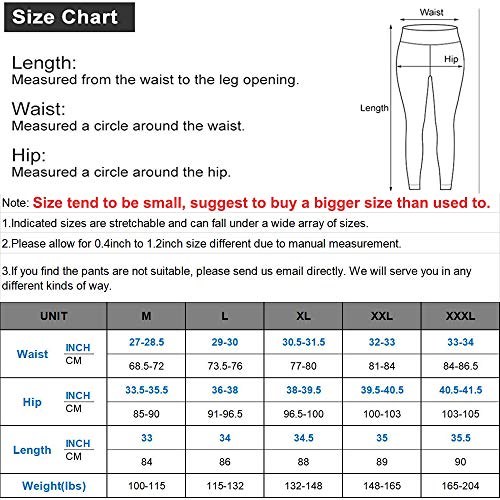 QueenDer Leggings Fitness Mujer Deporte Pantalones Largo Cintura Alta con Bolsillo Polainas Mallas para Yoga Running Cycling y Pilates (Negro, L) QueenDer Leggings Fitness Mujer Deporte Pantalones Largo Cintura Alta con Bolsillo Polainas Mallas para Yoga Running Cycling y Pilates (Negro, L)