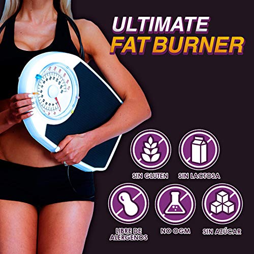 Quemagrasas, termogénico, saciante del apetito y estimulante del metabolismo | Con garcinia cambogia + té verde + guaraná + té rojo | Fórmula adelgazante eficaz | Ingredientes naturales | 90 cápsulas Quemagrasas, termogénico, saciante del apetito y estimulante del metabolismo | Con garcinia cambogia + té verde + guaraná + té rojo | Fórmula adelgazante eficaz | Ingredientes naturales | 90 cápsulas