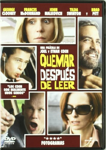 Quemar después de leer [DVD]