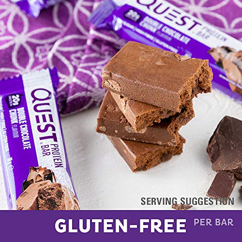 Quest Nutrition Quest Bars Double Chocolate Chunk - 12 Barras Quest Nutrition Quest Bars Double Chocolate Chunk - 12 Barras