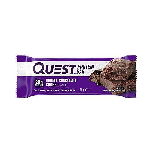 Quest Nutrition Quest Bars Double Chocolate Chunk - 12 Barras Quest Nutrition Quest Bars Double Chocolate Chunk - 12 Barras