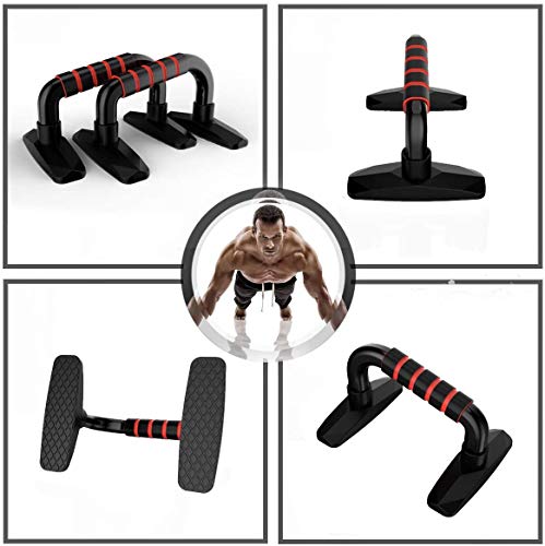 Queta Push Up Bar Soporte para Flexiones Agarraderas Flexiones, Flexiones Ejercicios Manijas,Gimnasio en casa Ejercicio Rutina de Ejercicio Formación