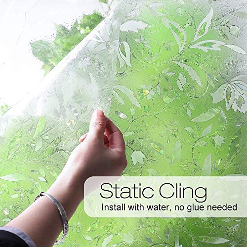rabbitgoo 3D Vinilo para Ventanas Translucido Privacidad Vinilo Cristal Pegatina Sin Pegamento Adherencia Electrostática Anti UV Decorativos para Puertas Cristal Cocina Baño Oficina Salón 90x200CM rabbitgoo 3D Vinilo para Ventanas Translucido Privacidad Vinilo Cristal Pegatina Sin Pegamento Adherencia Electrostática Anti UV Decorativos para Puertas Cristal Cocina Baño Oficina Salón 90x200CM
