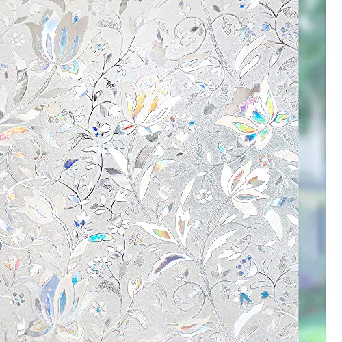rabbitgoo 3D Vinilo para Ventanas Translucido Privacidad Vinilo Cristal Pegatina Sin Pegamento Adherencia Electrostática Anti UV Decorativos para Puertas Cristal Cocina Baño Oficina Salón 90x200CM rabbitgoo 3D Vinilo para Ventanas Translucido Privacidad Vinilo Cristal Pegatina Sin Pegamento Adherencia Electrostática Anti UV Decorativos para Puertas Cristal Cocina Baño Oficina Salón 90x200CM
