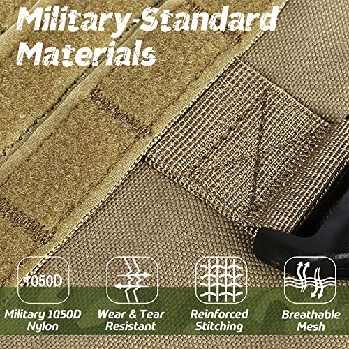 rabbitgoo Arnes Perro Grande No-Pull Arnes Perro Antitirones Táctico de Malla Transpirable Chaleco para Entrenamiento con 2 Anillos Ajustable con Sistema Molle para Entrenar Caminar Cazar Negro M rabbitgoo Arnes Perro Grande No-Pull Arnes Perro Antitirones Táctico de Malla Transpirable Chaleco para Entrenamiento con 2 Anillos Ajustable con Sistema Molle para Entrenar Caminar Cazar Negro M
