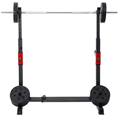 Rack de sentadillas de altura ajustable, Barra de entrenamiento físico de fuerza, Banco de prensa libre de barra de soporte de sentadillas, Soporte de entrenamiento de fuerza para gimnasio en casa Rack de sentadillas de altura ajustable, Barra de entrenamiento físico de fuerza, Banco de prensa libre de barra de soporte de sentadillas, Soporte de entrenamiento de fuerza para gimnasio en casa