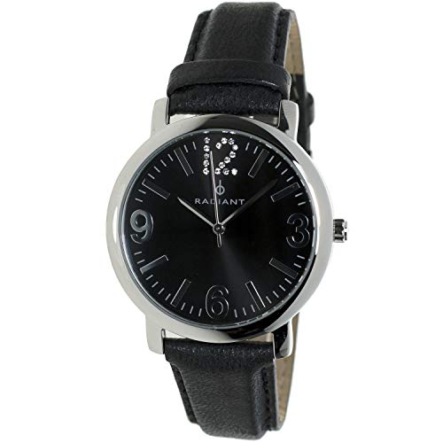 Radiant Ra-96601 Reloj Analogico para Mujer Colección Privalia Caja De Acero Inoxidable Esfera Color Negro