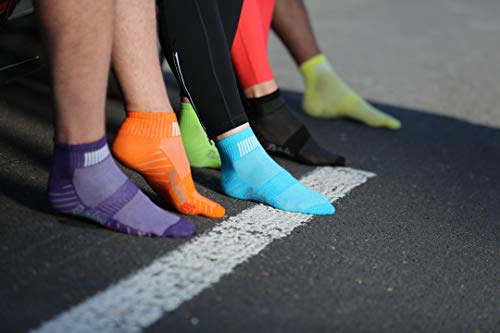Rainbow Socks - Hombre Mujer Calcetines Deporte Colores de Algodón - 12 Pares - Multicolor - Talla 42-43