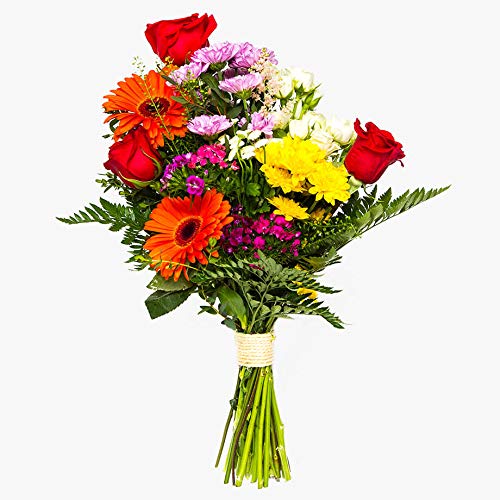 Ramos de flores naturales a domicilio variado Habana - Flores frescas - Envío a domicilio 24h GRATIS - Tarjeta dedicatoria incluída - Caja especial para ramos de flores naturales.