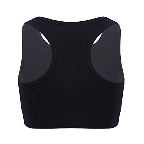 ranrann Tank Top de Yoga Danza para Niñas Chaleco Corto de Baile Moderno Estampado de Letra Sujetador Deportivo de Running Fitness Top Deportivo Niña Azul 10 Años ranrann Tank Top de Yoga Danza para Niñas Chaleco Corto de Baile Moderno Estampado de Letra Sujetador Deportivo de Running Fitness Top Deportivo Niña Azul 10 Años