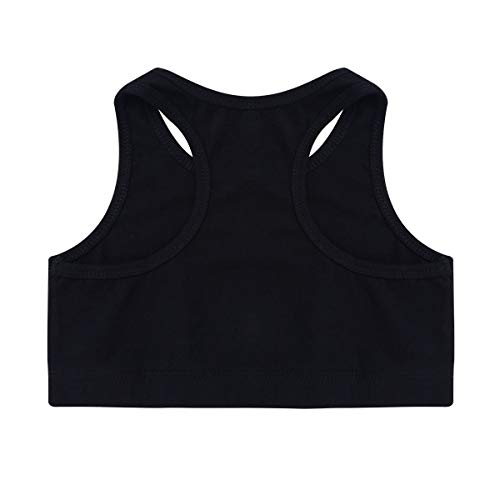 ranrann Tank Top de Yoga Danza para Niñas Chaleco Corto de Baile Moderno Estampado de Letra Sujetador Deportivo de Running Fitness Top Deportivo Niña Azul 10 Años ranrann Tank Top de Yoga Danza para Niñas Chaleco Corto de Baile Moderno Estampado de Letra Sujetador Deportivo de Running Fitness Top Deportivo Niña Azul 10 Años