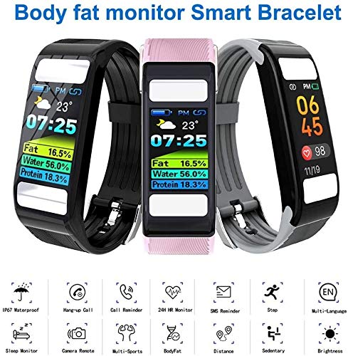 Rastreador de ejercicios Inteligente pulsera, relojes inteligentes con las calorías de la grasa corporal Seguir el gimnasio relojes deportivos ritmo cardíaco Muñequera rastreador de ejercicios for And Rastreador de ejercicios Inteligente pulsera, relojes inteligentes con las calorías de la grasa corporal Seguir el gimnasio relojes deportivos ritmo cardíaco Muñequera rastreador de ejercicios for And