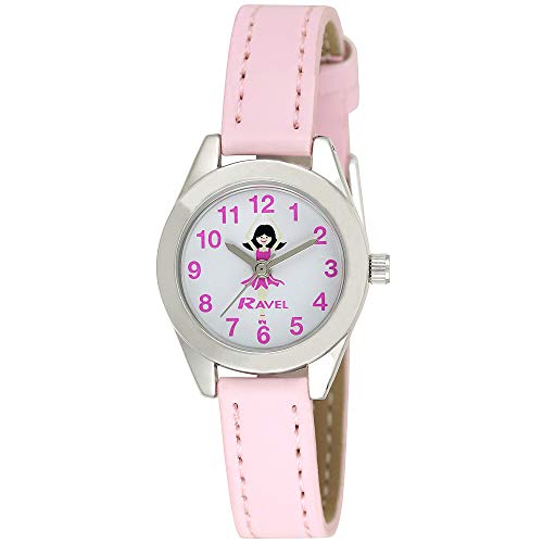 Ravel - Reloj de Ballet Infantil Little Gems y Juego de Joyas Plateadas Ravel - Reloj de Ballet Infantil Little Gems y Juego de Joyas Plateadas
