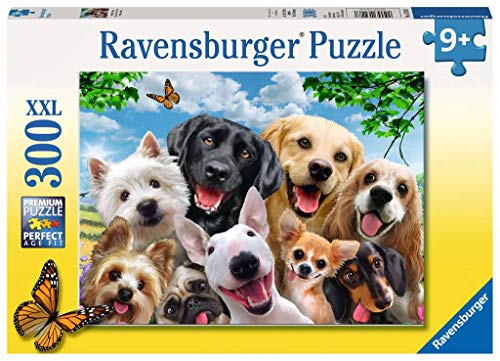 Ravensburger Puzzle Selfie de Perros - Puzzle 300 XXL, 300 piezas, para niños 9+ años (13228) Ravensburger Puzzle Selfie de Perros - Puzzle 300 XXL, 300 piezas, para niños 9+ años (13228)