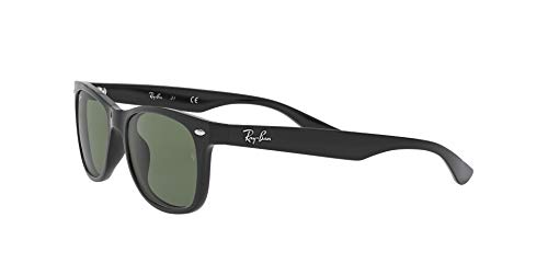 Ray-Ban Rj9052S Gafas de sol, Rectangulares Unisex niños, negro