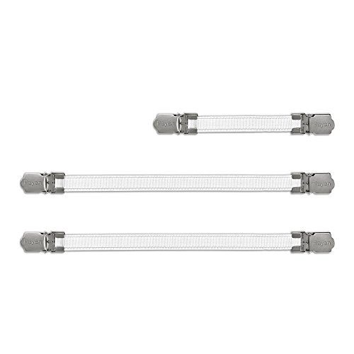 Rayen 6361.01 - Tensores para Fundas de Planchar, Color Blanco Rayen 6361.01 - Tensores para Fundas de Planchar, Color Blanco