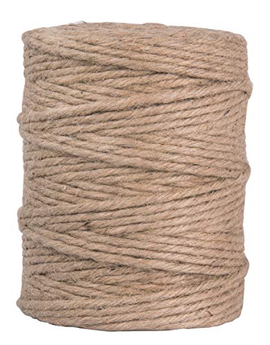 Rayher Hilo de Yute, Sextuple, 4-6mm ø Aprox, Natural, Bobina 120m